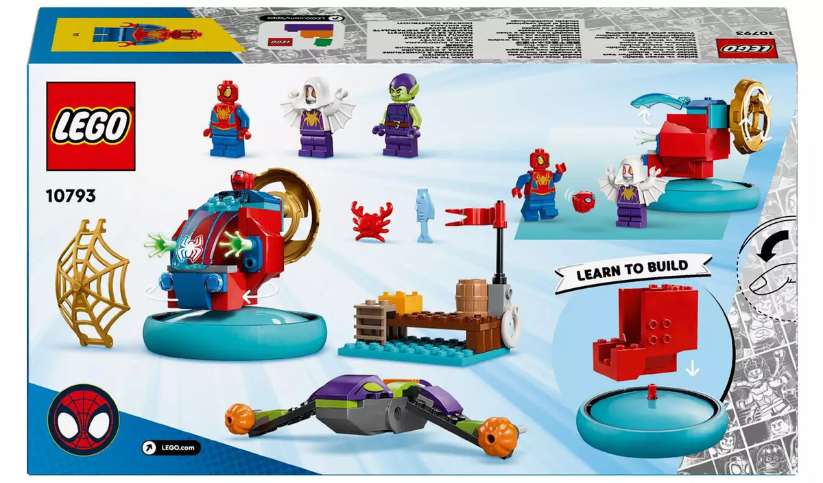 ليجو مارفل لعبة سبايدي وأصدقائه المذهلون ضد جوبلين جرين جوبلين مكعبات التركيب LEGO