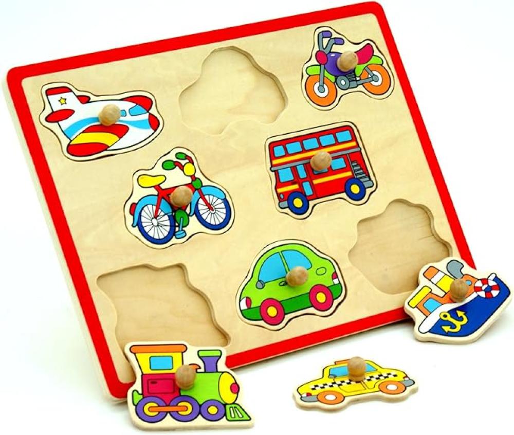 فيجا لعبة بزل المواصلات 8 قطع العاب البزل VIGA