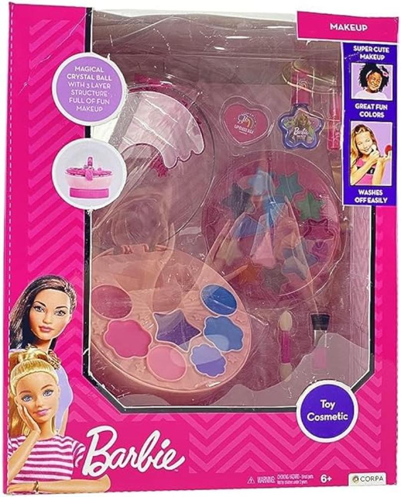 باربي صندوق مستحضرات التجميل على شكل كريستال المكياج والتجميل Barbie