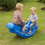 ليتل تايكس لعبة مرجيحة الحوت لون أزرق مركبات الدف Little Tikes
