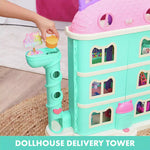 غابي دول هاوس بيت الدمى مع 15 اكسسوار بيوت الدمى Gabby Dollhouse