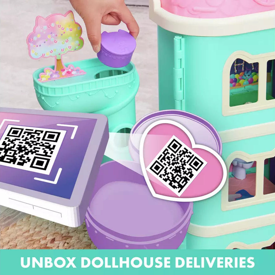 غابي دول هاوس بيت الدمى مع 15 اكسسوار بيوت الدمى Gabby Dollhouse