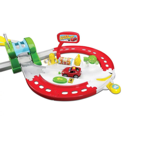 بي بروجو حلبة سباق فيراري روك إن مركبات مع مسار Bburago