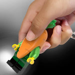 ليجو اي كيو سلسلة مفاتيح كابتن الجزرة مكعبات التركيب LEGO
