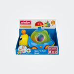 وين فن لعبة حلزونة قابلة للجر مواليد تفاعلي WinFun