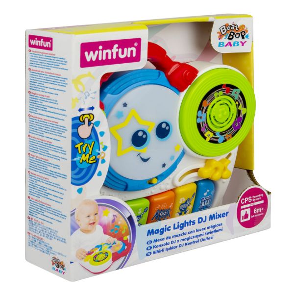 وين فن لعبة ميكسر دي جيه مواليد تفاعلي WinFun