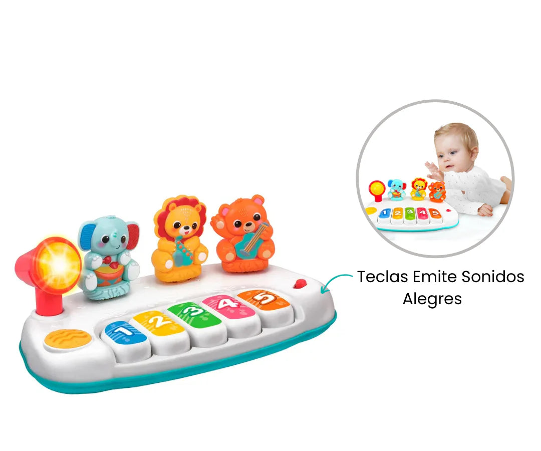 وين فن بيانو أصدقاء الغابة مواليد تفاعلي WinFun