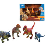 أنيمال بلانيت مجسمات الديناصورات 4 قطعة مجسمات الحيوانات Animal Planet