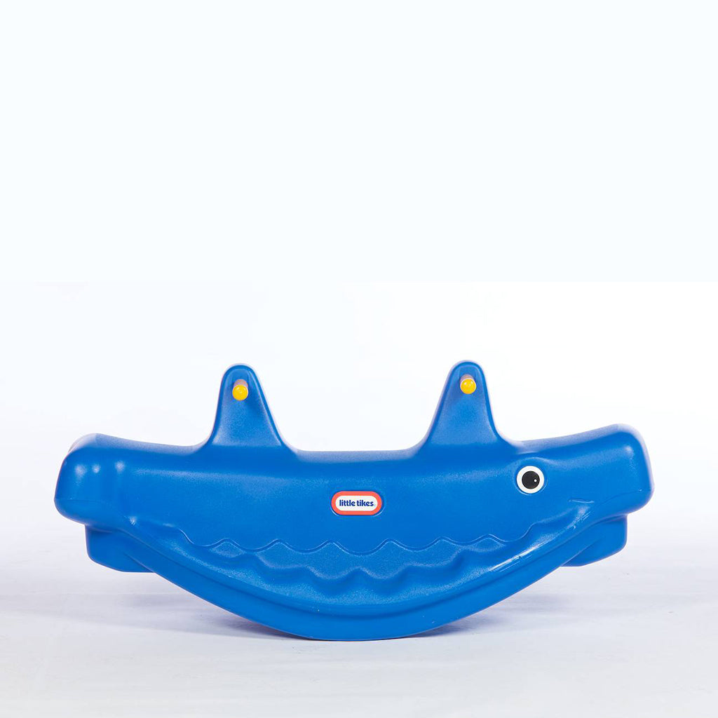 ليتل تايكس لعبة مرجيحة الحوت لون أزرق مركبات الدف Little Tikes