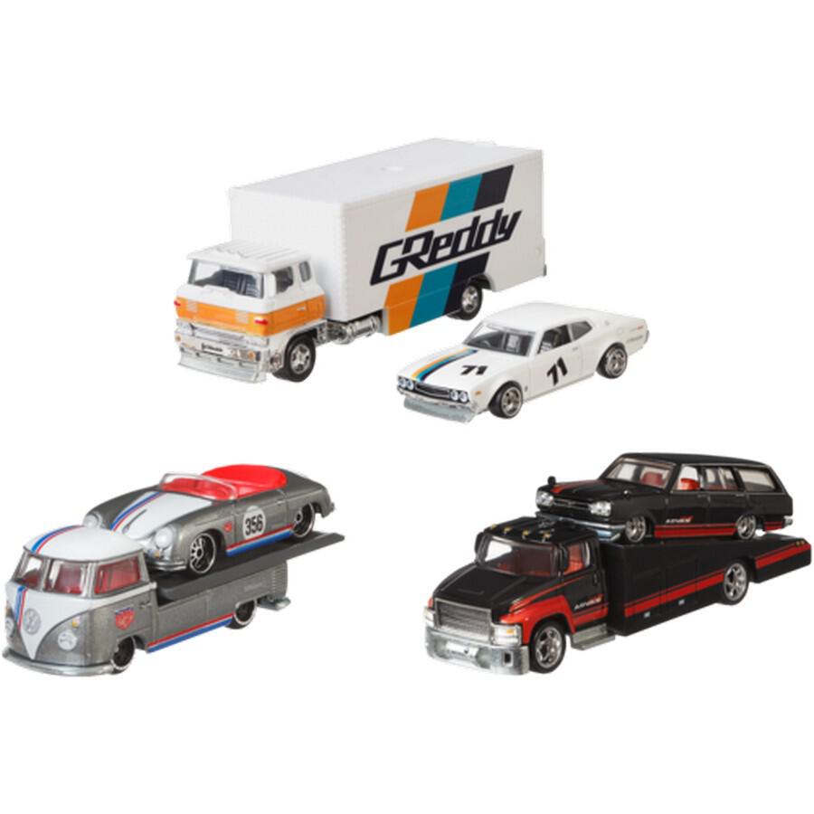 هوت ويلز شاحنة نقل هوت ويلز اشكال متنوعة سيارات داي كاست HotWheels