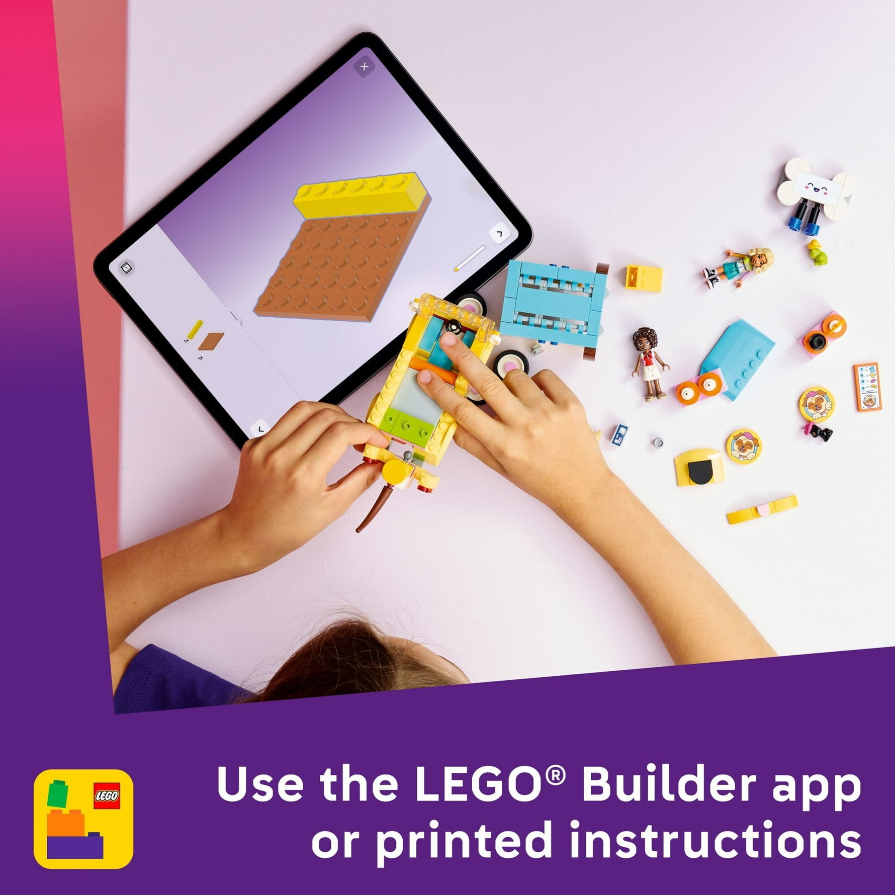 ليجو 42678 فريندز شاحنة ملحقات الحيوانات مكعبات التركيب LEGO
