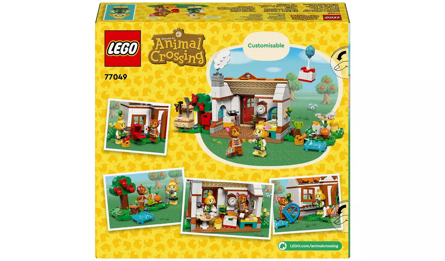 لبجو انيمال كروسينج لعبة مكعبات بناء منزل ايزابيل مكعبات التركيب LEGO