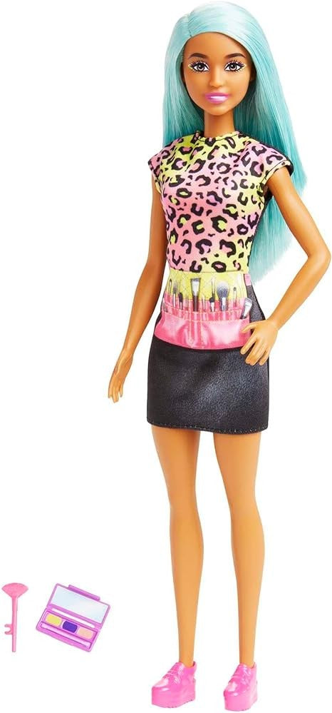 باربي دمية فنانة المكياج دمية مع اكسسوارات Barbie