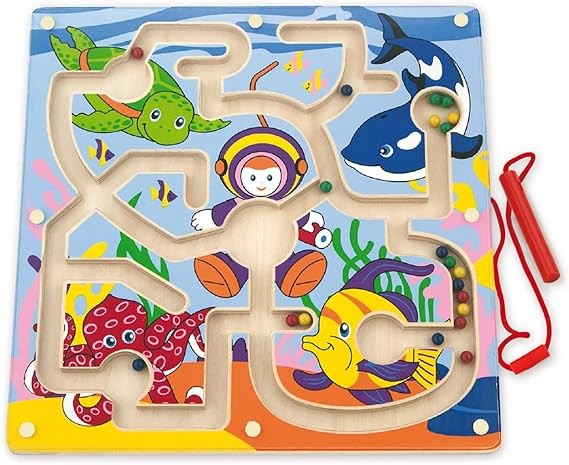 فيجا لعبة متاهة تتبع الخرز المغناطيسي مواليد تفاعلي VIGA