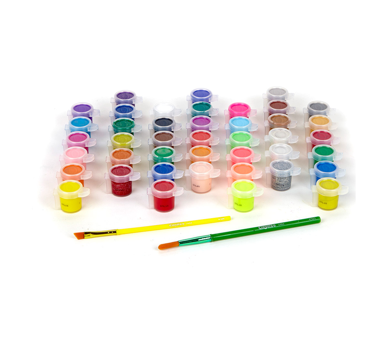 كرايولا الحرف والطلاءات القابلة للمسح رسم و تلوين Crayola