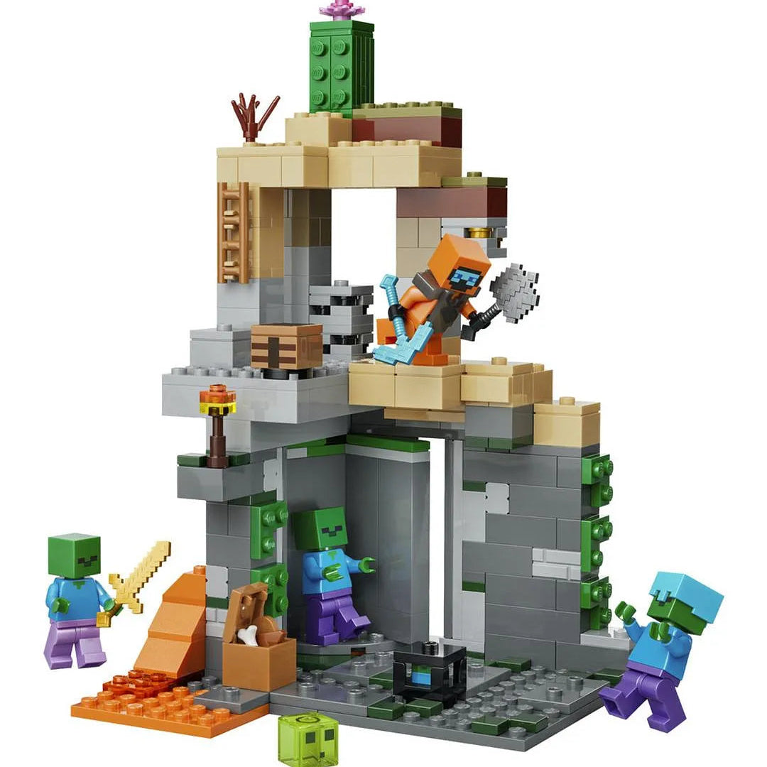 ليجو 21587 ماين كرافت زنزانة الزومبي مكعبات التركيب LEGO
