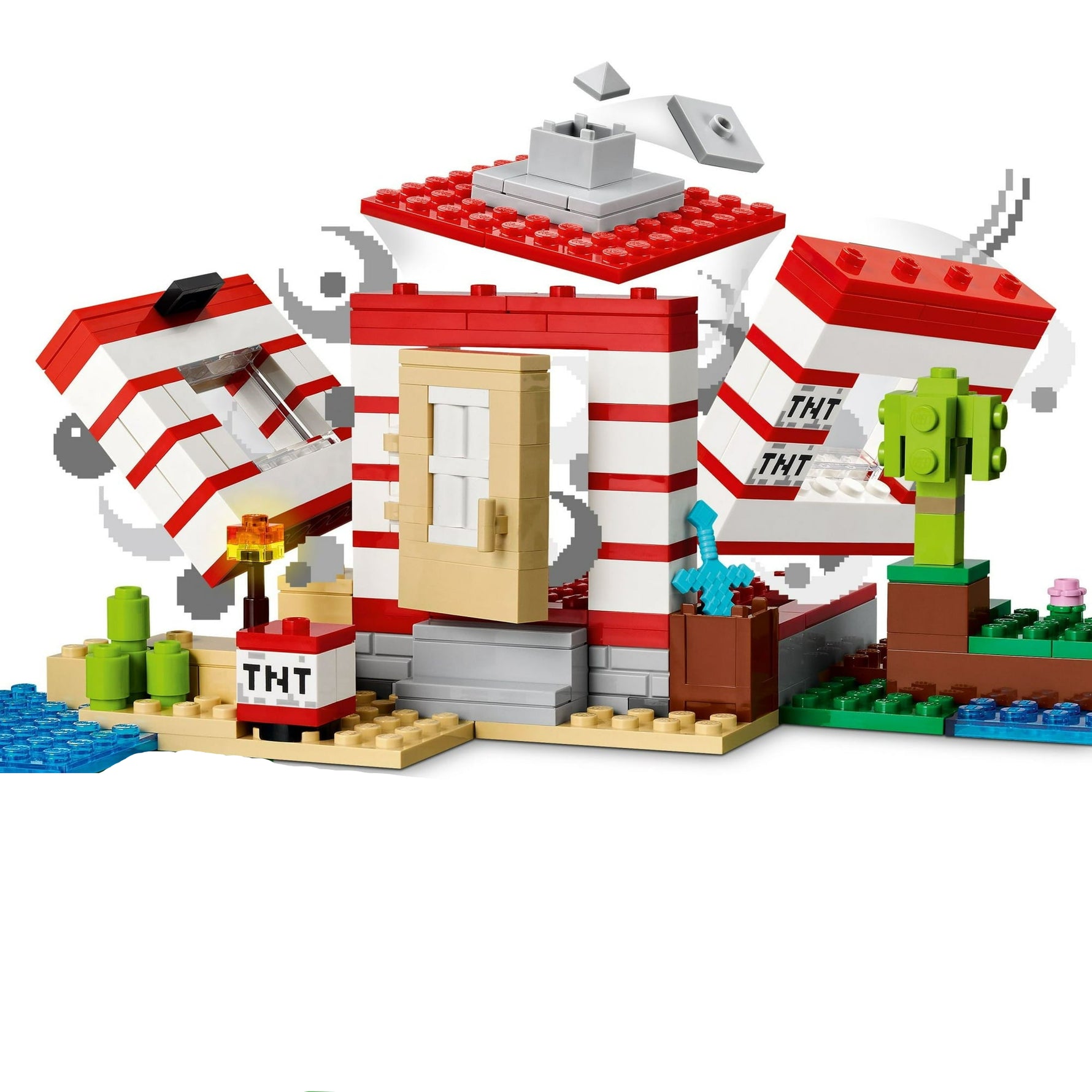 ليجو 21275 ماين كرافت منزل الغابة مكعبات التركيب LEGO