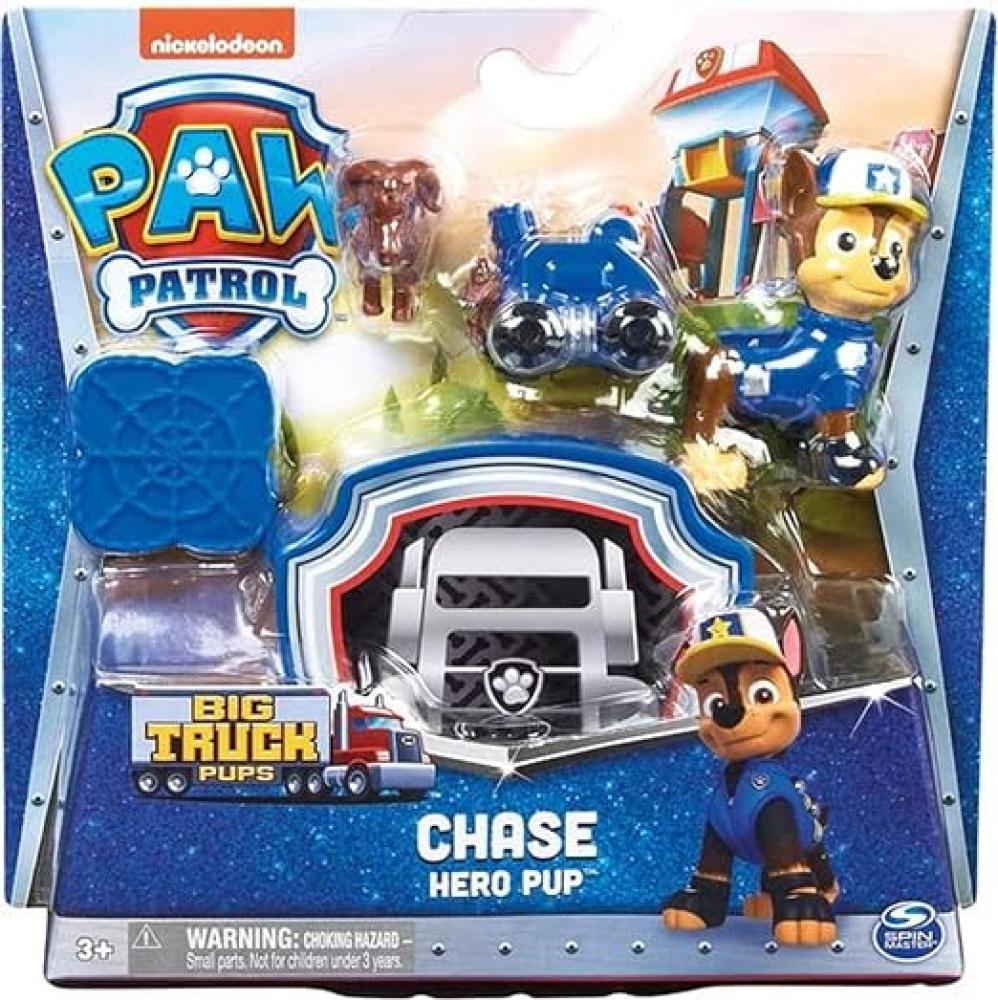 باو بترول شاحنة تشيس مع مجسم جرو المركبات المتنوعه Paw Patrol