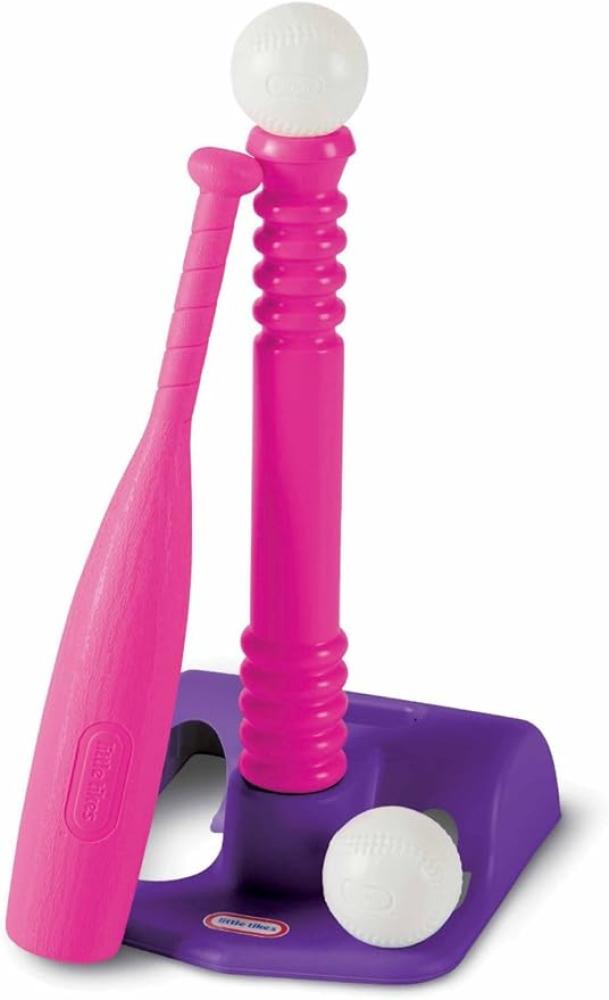 ليتل تايكس تي بول وردي مع مضرب العاب الرياضه Little Tikes