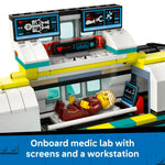 ليجو 60465 سيتي طائرة إسعاف الطوارئ مكعبات التركيب LEGO