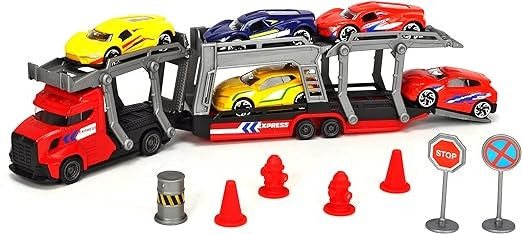 ديكي تويز شاحنة وسيارات سيتي ترانسبورتر Dickie Toys
