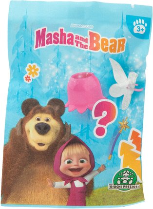 ماشا والدب دمية مع فستان وشعر دمية مع اكسسوارات Masha and the Bear