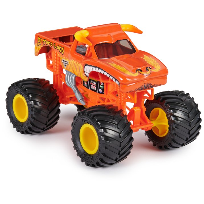 مونستر جام مجسم شاحنه معدني بألوان متنوعة سيارات داي كاست Monster Jam