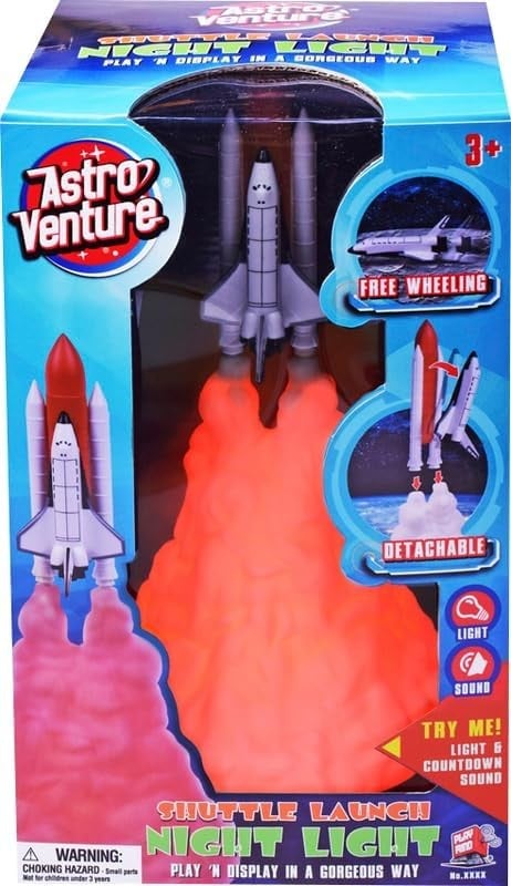 استرو فينتشر مكوك إطلاق ضوء الليل ألعاب الأكشن Astro Venture