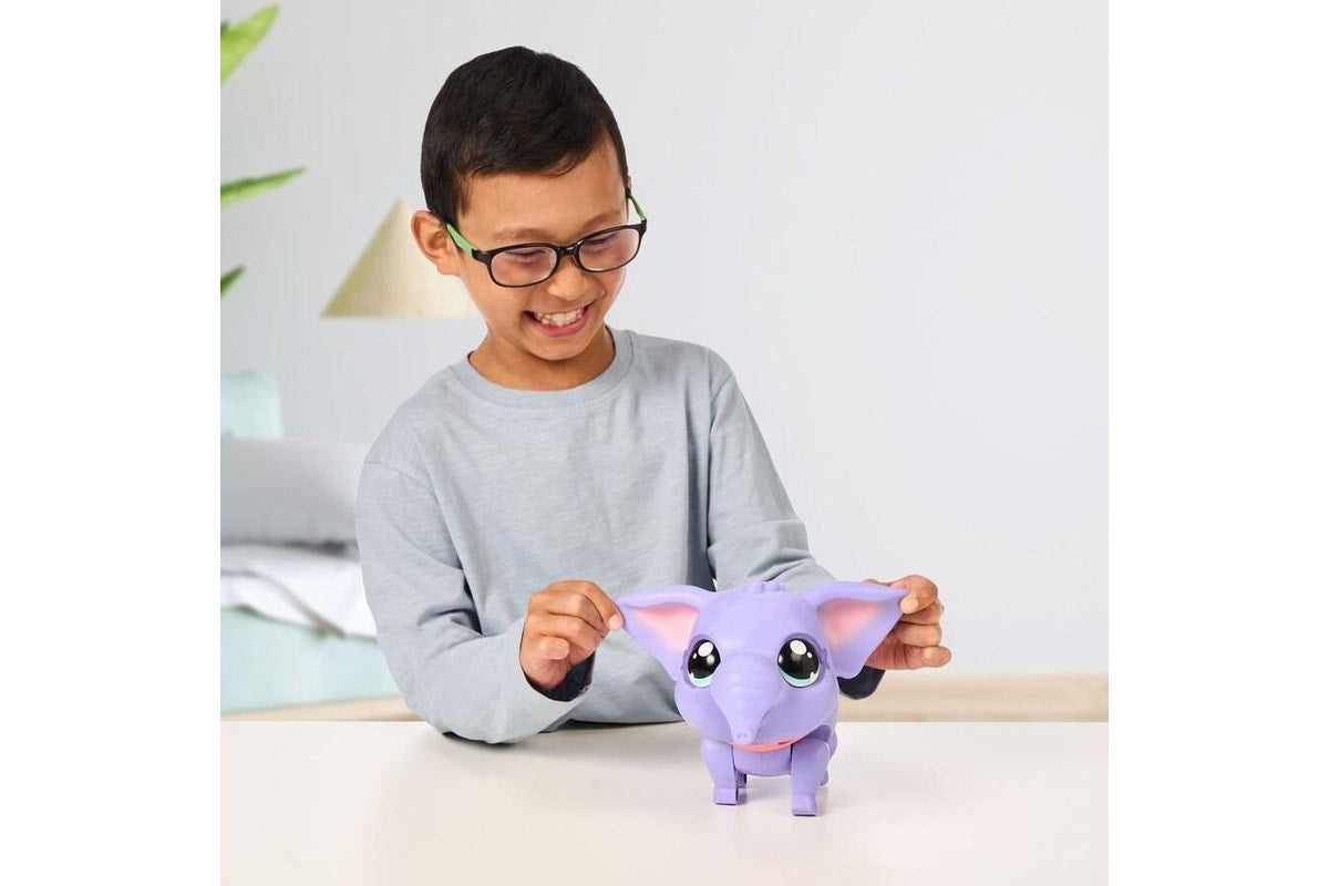 ليتل لايف بيتس لعبة الفيل إيلي مجسمات الحيوانات Little Live Pets