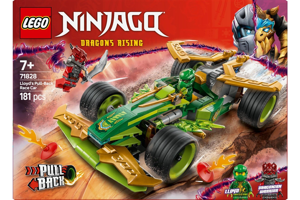 ليجو 71828 نينجاغو لويد سيارة سباق بالسحب مكعبات التركيب LEGO