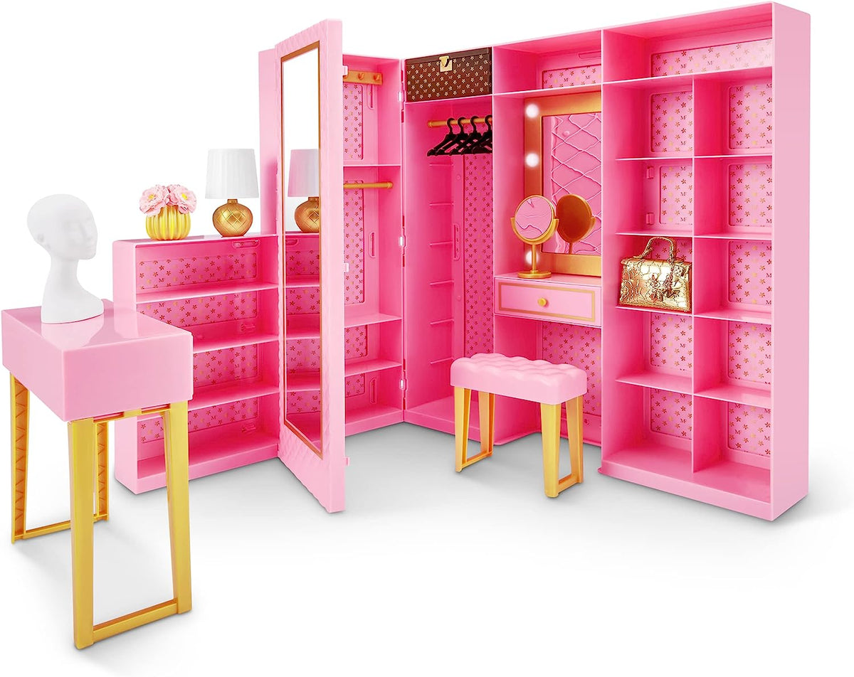 ميني فاشن خزانة ملابس الأحلام بيوت الدمى Zuru