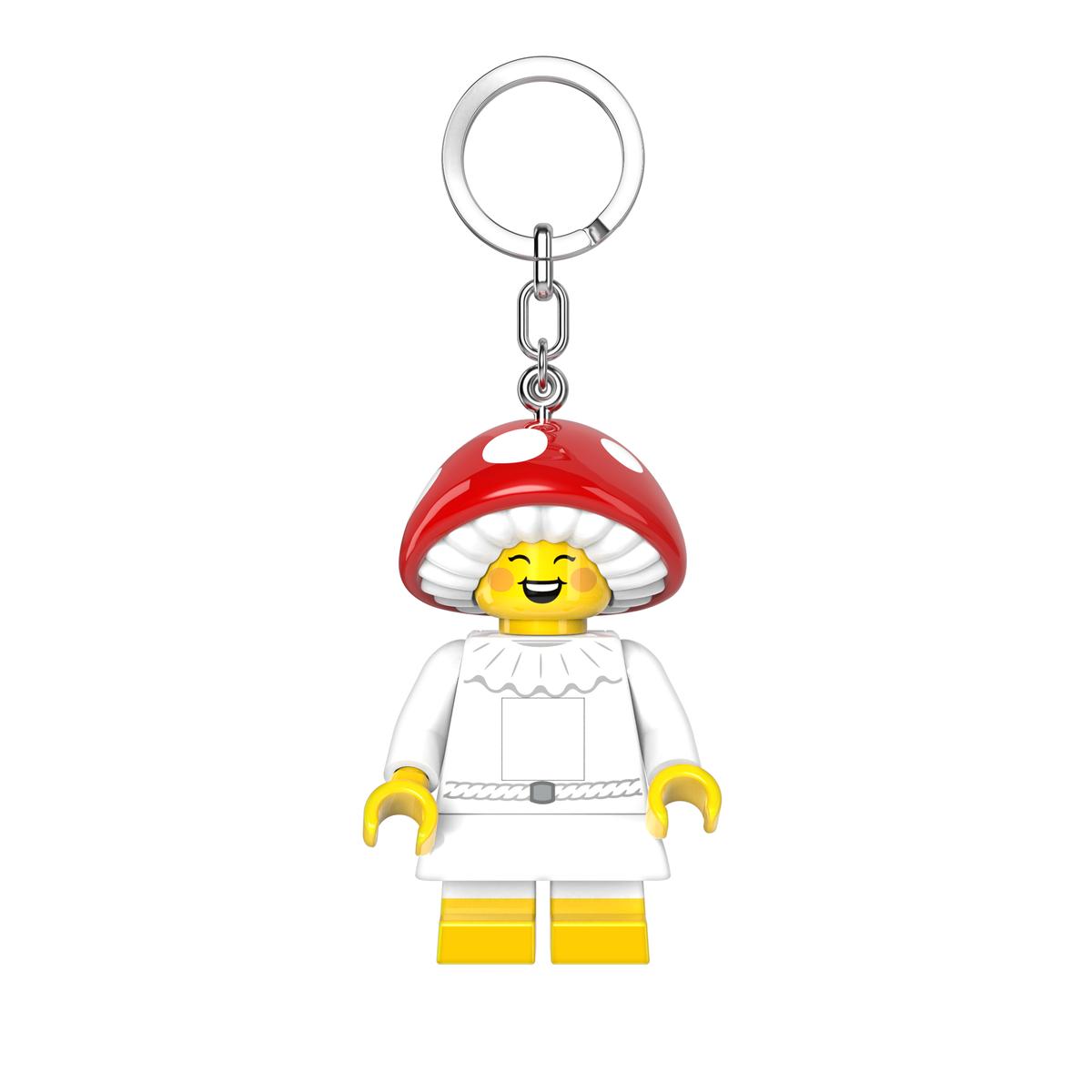 ليجو اي كيو سلسلة مفاتيح مشروم سبرايت مكعبات التركيب LEGO
