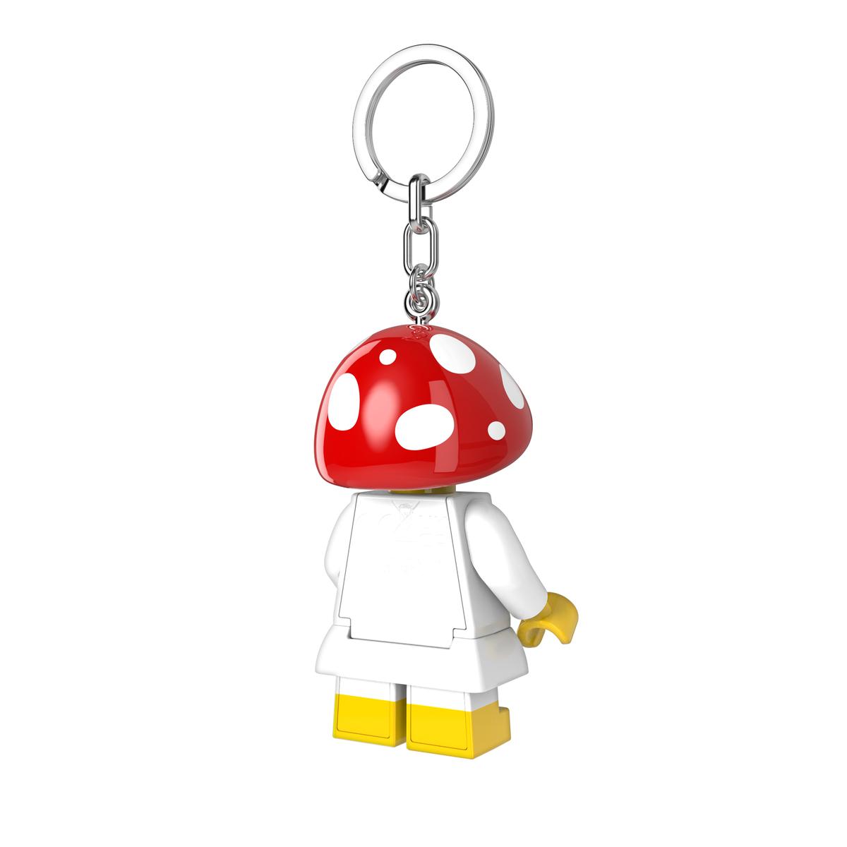 ليجو اي كيو سلسلة مفاتيح مشروم سبرايت مكعبات التركيب LEGO