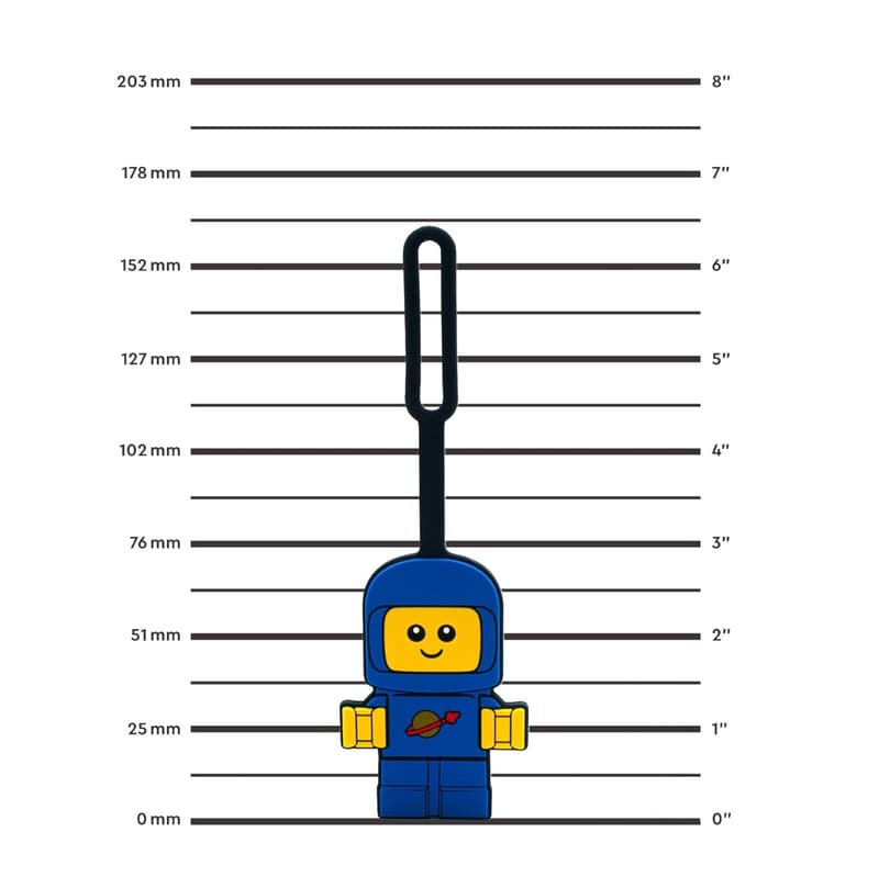 ليجو 53650 اي كيو تعليقه شنطه الفضائي ألازرق مكعبات التركيب LEGO
