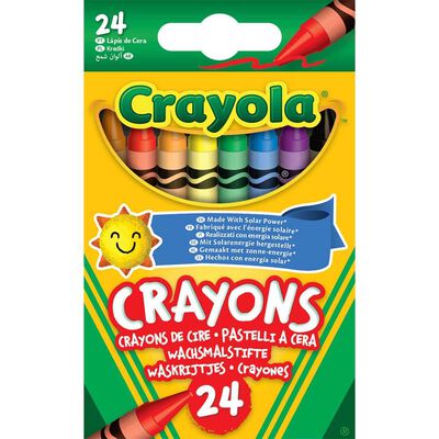كرايولا اقلام تلوين 24 لون رسم و تلوين Crayola