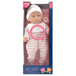 دولز وورلد دمية بيبي بابل مع أصوات أطفال حقيقية 38سم دمى المواليد Dolls World