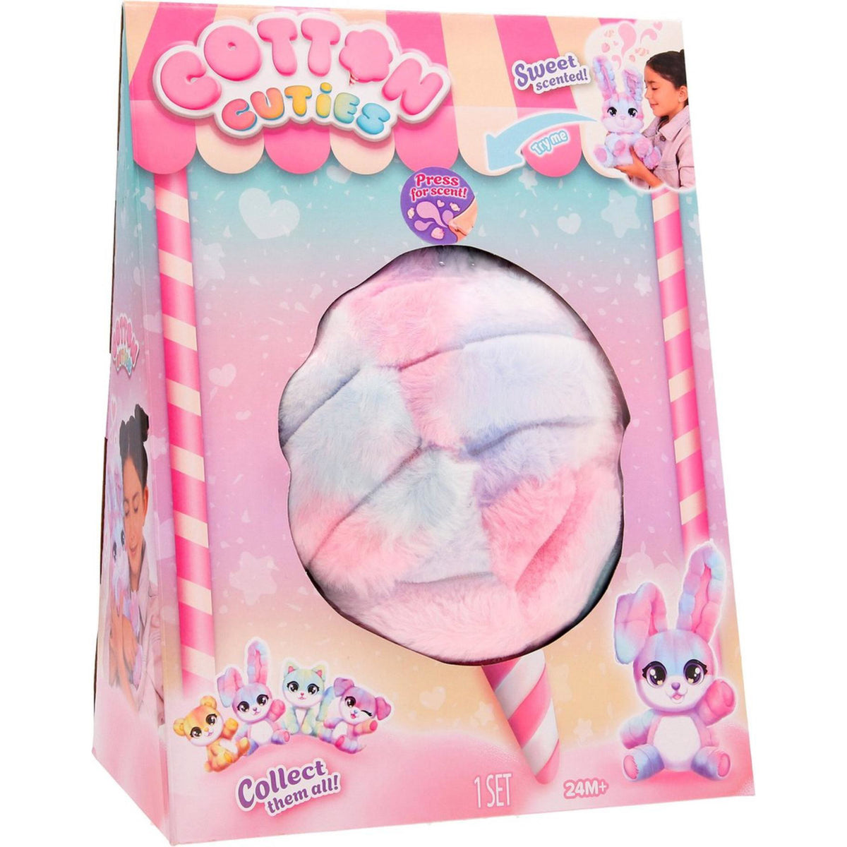 قطن كيوتيز أرنب ناعم 30سم الالعاب القطنية Cotton Cuties