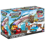 تيمسترز عضة القرش متغيرة اللون مركبات مع مسار Teamsterz