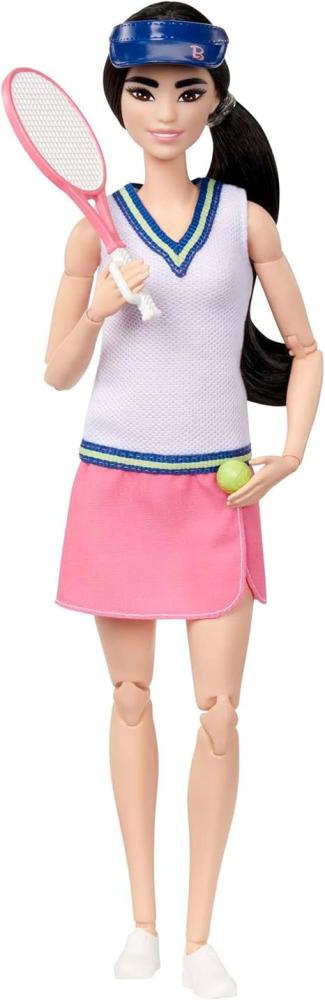 باربي دمية لاعبة تنس دمية مع اكسسوارات Barbie