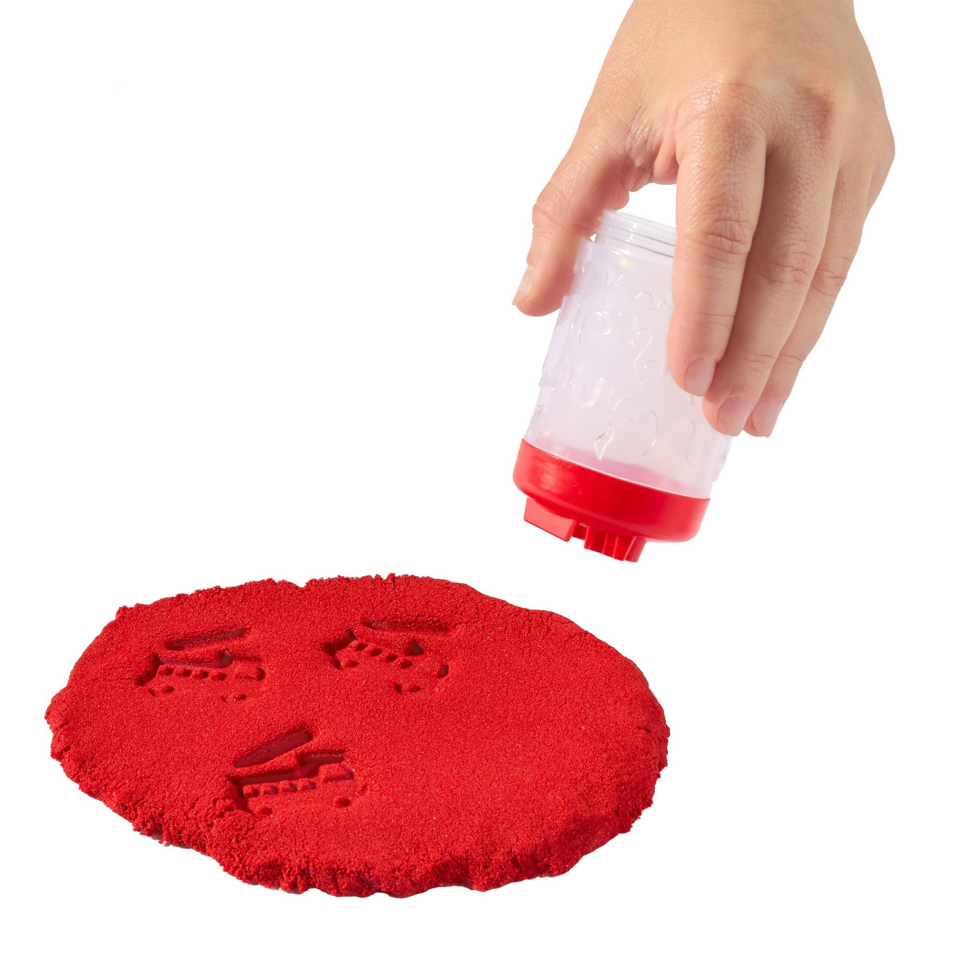 وندر فاكتوري رمل سحري احمر تشكيل الرمل Wonder Factory