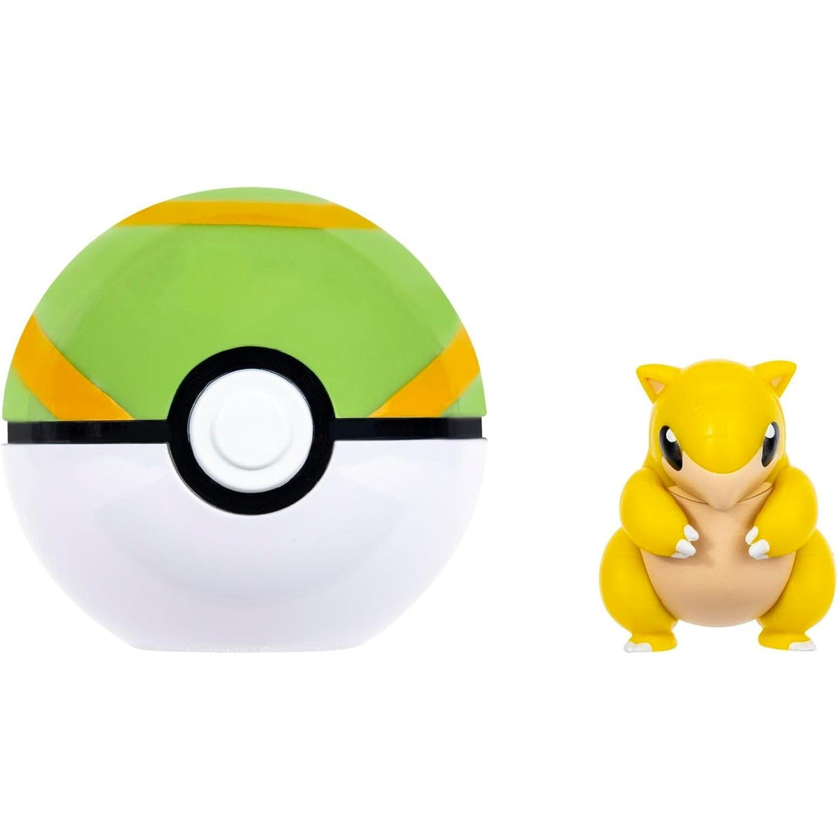 بوكيمون ساندشرو مجسم مع كرة بوكيمون مجسمات الشخصيات Pokemon
