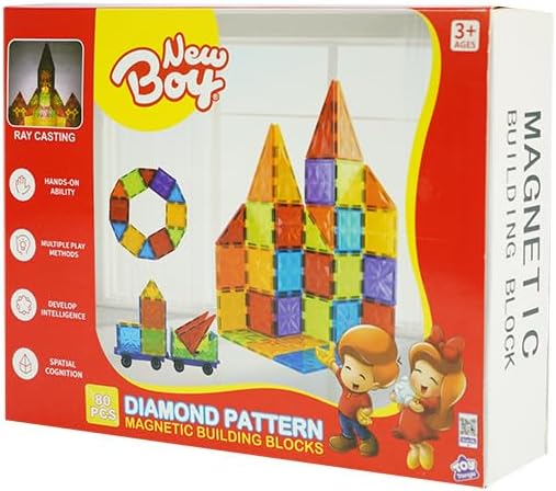 نيوبوي المكعبات المغناطيسية 80 قطعة مكعبات المغناطيس NewBoy
