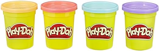 بلاي دوه عجينة صلصال 4 قطع الصلصال والمعجون Play-Doh
