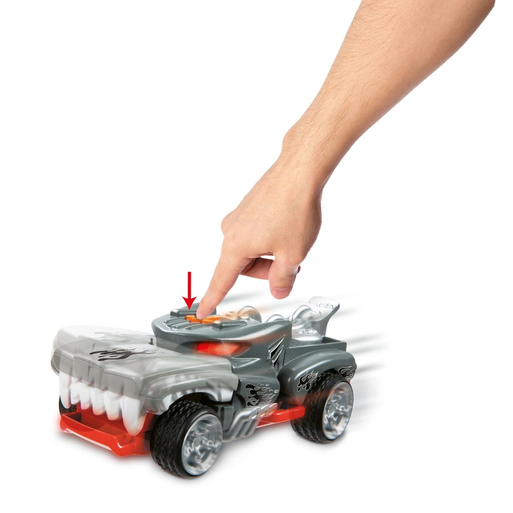 هوت ويلز سيارة مونستر مع اضواء واصوات السيارات ريموت كنترول HotWheels