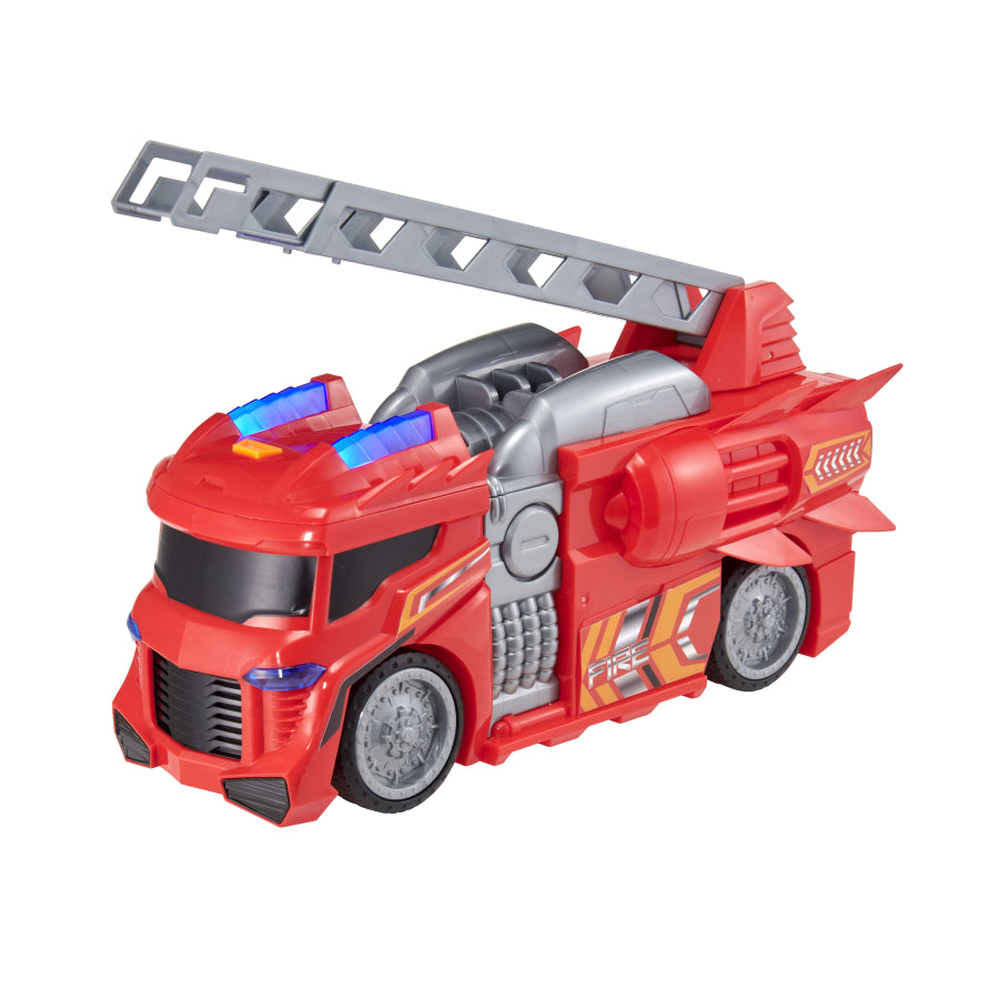 تيمسترز شاحنة الاطفاء مع أصوات المركبات المتنوعه Teamsterz