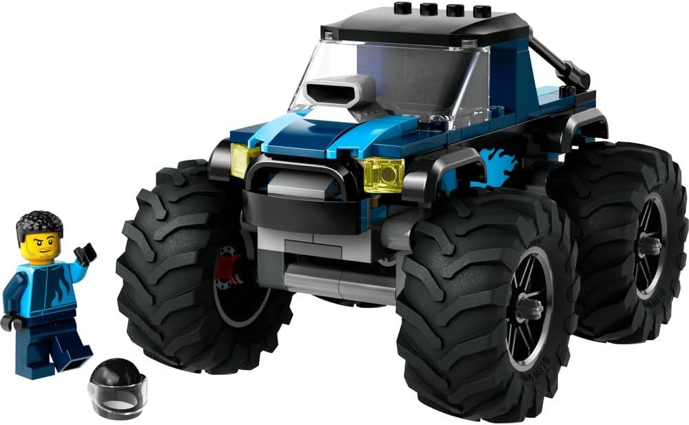 ليجو 60402 سيتي شاحنة الوحش الزرقاء مكعبات التركيب LEGO