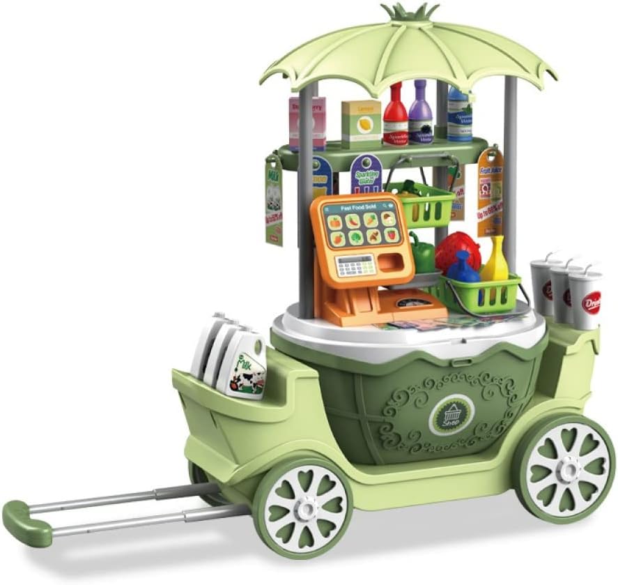 شنطة سوبرماركت 4 في 1 مع اكسسوارات التسوق والوظائف LOCAL