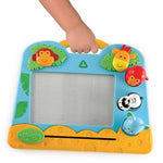 سبوره الكتابة الاولى زرقاء مع قلم سبورة ELC