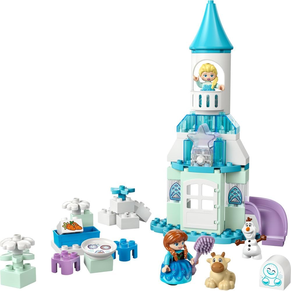 ليجو 10455 ديزني قلعة ديزني انا والسا مكعبات التركيب LEGO