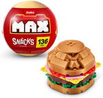 بيضة مفاجأة ماكس الوجبات الخفيفة اشكال متنوعة مكعبات التركيب Zuru